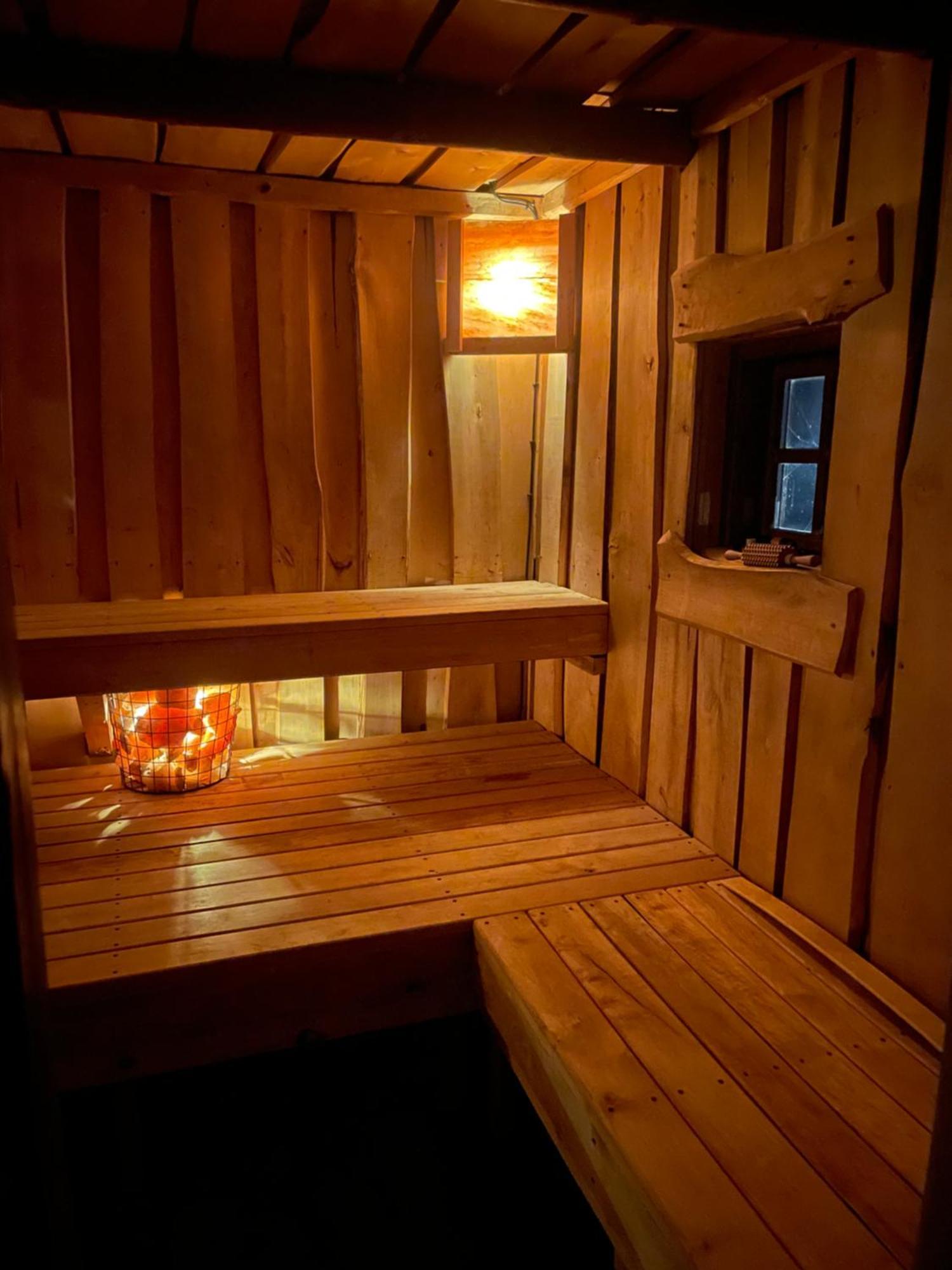 Dom Z Sauna - Lugiele Dzierwiany Exterior photo